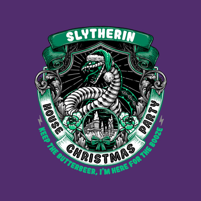 Holidays At The Slytherin House-none removable cover w insert throw pillow-glitchygorilla