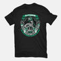 Holidays At The Slytherin House-mens heavyweight tee-glitchygorilla