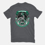 Holidays At The Slytherin House-mens heavyweight tee-glitchygorilla