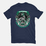 Holidays At The Slytherin House-mens heavyweight tee-glitchygorilla