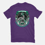 Holidays At The Slytherin House-womens basic tee-glitchygorilla