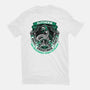 Holidays At The Slytherin House-mens heavyweight tee-glitchygorilla