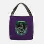 Holidays At The Slytherin House-none adjustable tote bag-glitchygorilla