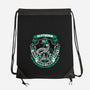 Holidays At The Slytherin House-none drawstring bag-glitchygorilla