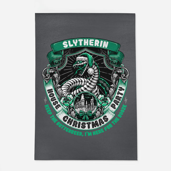 Holidays At The Slytherin House-none indoor rug-glitchygorilla