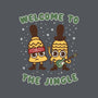 Welcome To The Jingle-none beach towel-Weird & Punderful