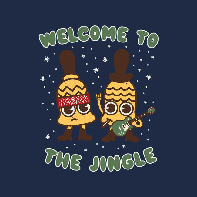 Welcome To The Jingle-none polyester shower curtain-Weird & Punderful