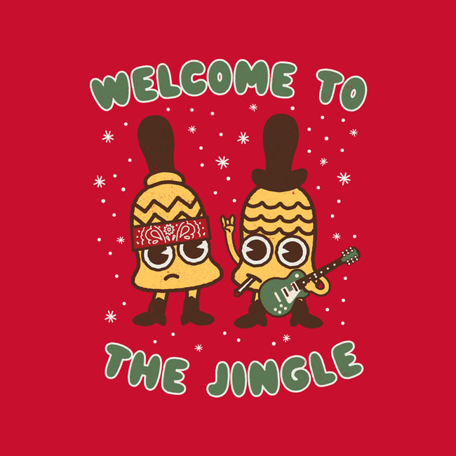 Welcome To The Jingle-none polyester shower curtain-Weird & Punderful