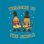 Welcome To The Jingle-none removable cover throw pillow-Weird & Punderful