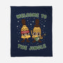 Welcome To The Jingle-none fleece blanket-Weird & Punderful
