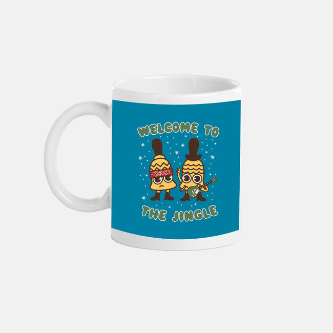 Welcome To The Jingle-none mug drinkware-Weird & Punderful