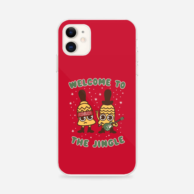 Welcome To The Jingle-iphone snap phone case-Weird & Punderful