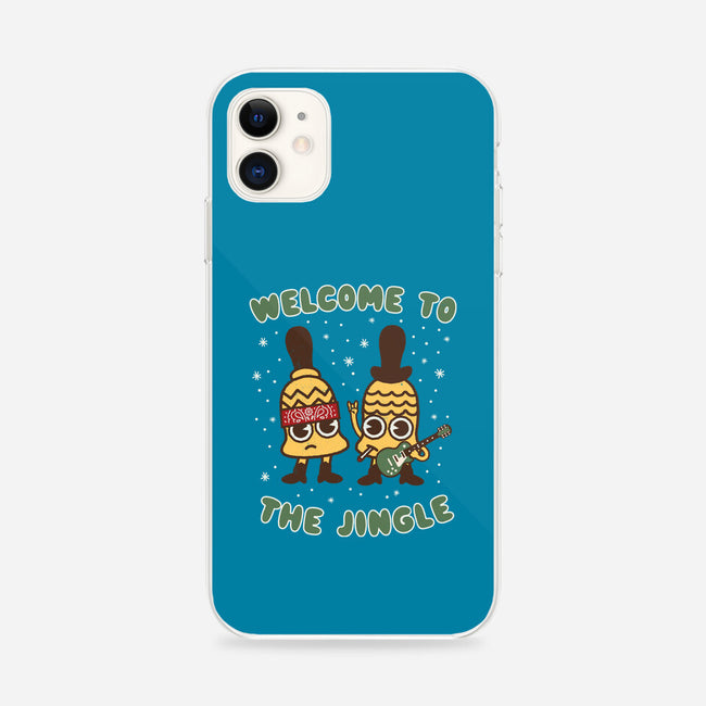 Welcome To The Jingle-iphone snap phone case-Weird & Punderful