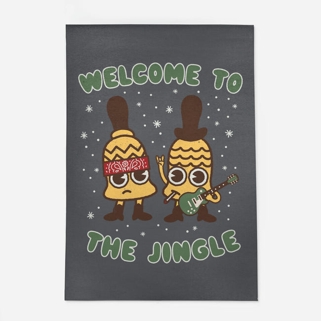 Welcome To The Jingle-none indoor rug-Weird & Punderful