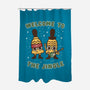 Welcome To The Jingle-none polyester shower curtain-Weird & Punderful