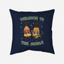 Welcome To The Jingle-none removable cover throw pillow-Weird & Punderful