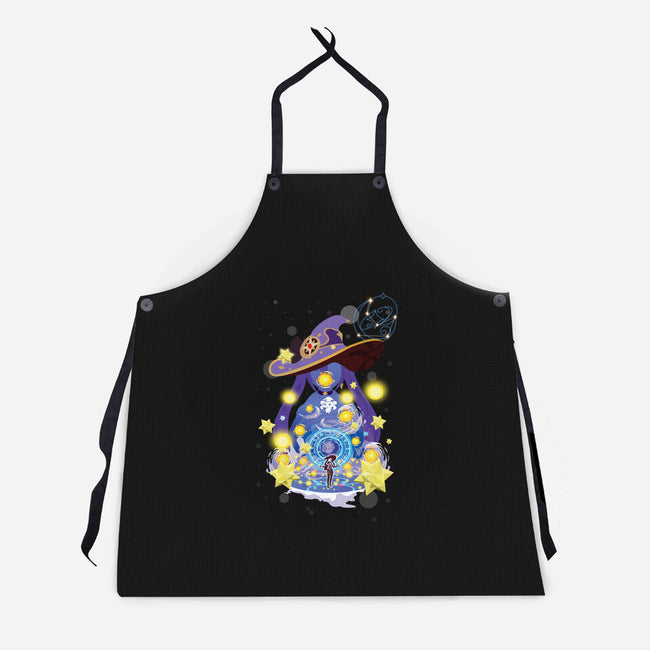 The Astrologer-unisex kitchen apron-SwensonaDesigns
