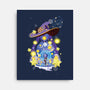 The Astrologer-none stretched canvas-SwensonaDesigns