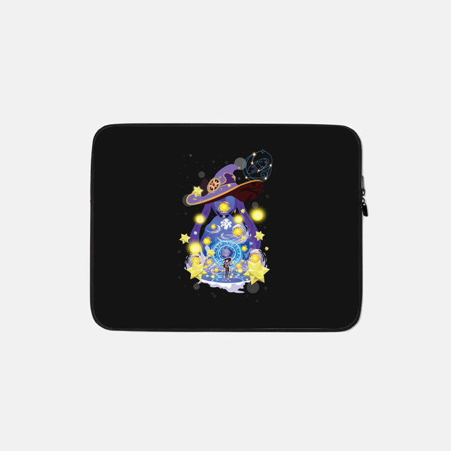 The Astrologer-none zippered laptop sleeve-SwensonaDesigns