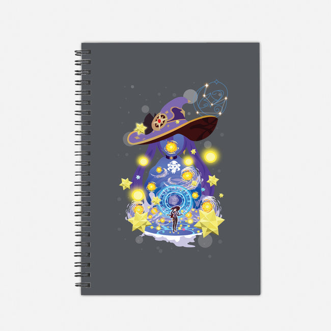 The Astrologer-none dot grid notebook-SwensonaDesigns