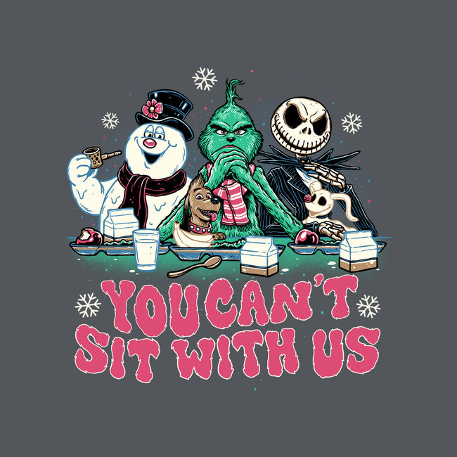 You Can't Sit With Us-none removable cover w insert throw pillow-momma_gorilla