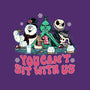 You Can't Sit With Us-none removable cover w insert throw pillow-momma_gorilla