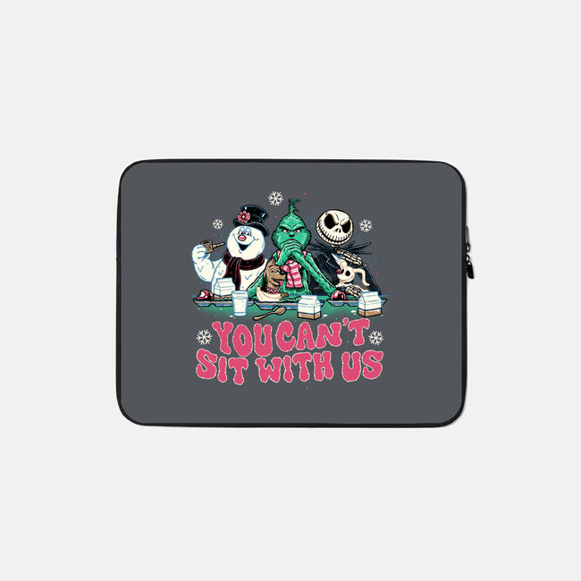 You Can't Sit With Us-none zippered laptop sleeve-momma_gorilla