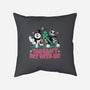 You Can't Sit With Us-none removable cover w insert throw pillow-momma_gorilla