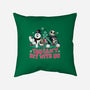 You Can't Sit With Us-none removable cover w insert throw pillow-momma_gorilla