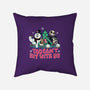 You Can't Sit With Us-none removable cover throw pillow-momma_gorilla