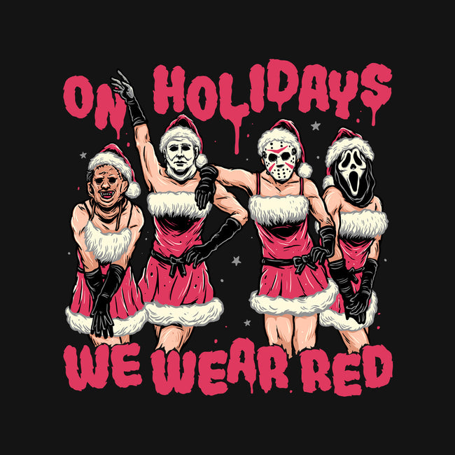 We Wear Red-womens off shoulder tee-momma_gorilla