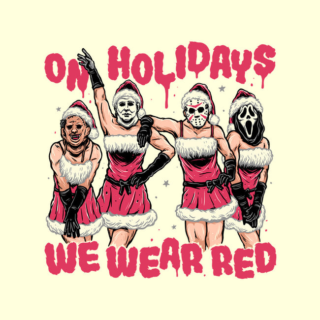 We Wear Red-none removable cover w insert throw pillow-momma_gorilla