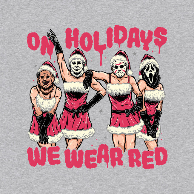 We Wear Red-womens off shoulder tee-momma_gorilla