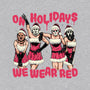 We Wear Red-unisex basic tank-momma_gorilla