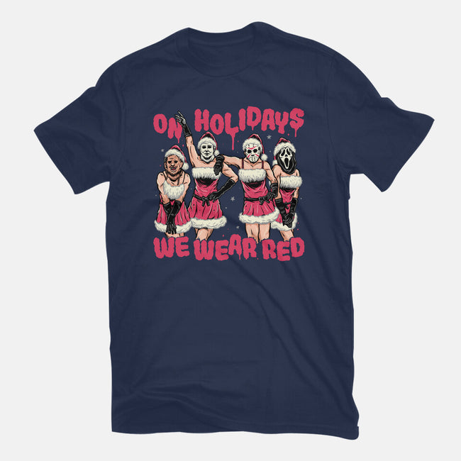 We Wear Red-womens basic tee-momma_gorilla