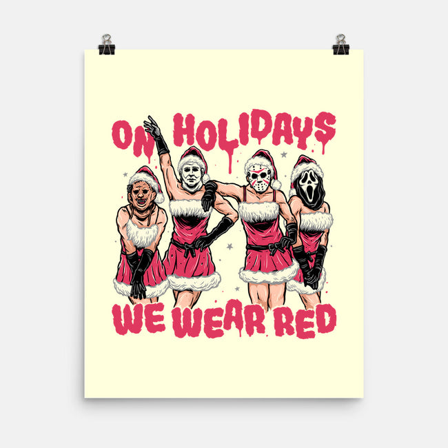 We Wear Red-none matte poster-momma_gorilla