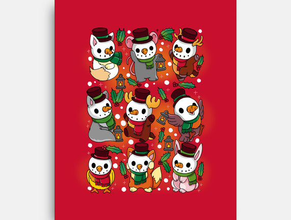 Snowman Animals