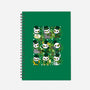 Snowman Animals-none dot grid notebook-Vallina84