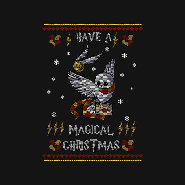 Have A Magical Christmas-none removable cover w insert throw pillow-fanfabio