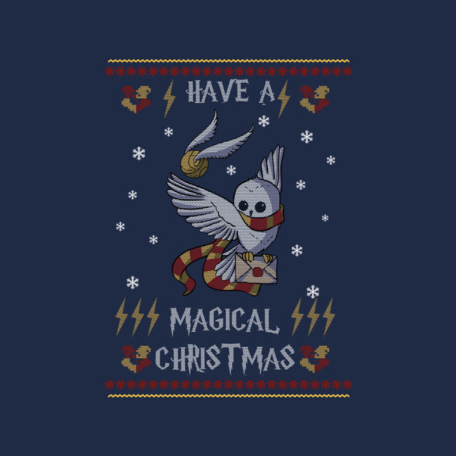 Have A Magical Christmas-none removable cover w insert throw pillow-fanfabio