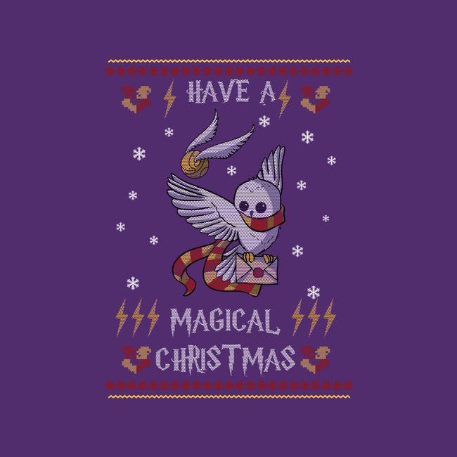 Have A Magical Christmas-none stretched canvas-fanfabio