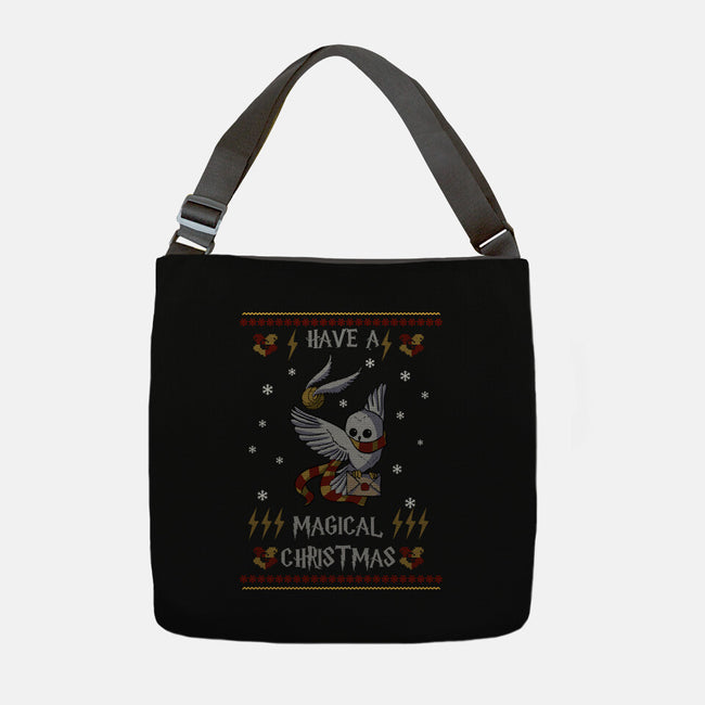 Have A Magical Christmas-none adjustable tote bag-fanfabio