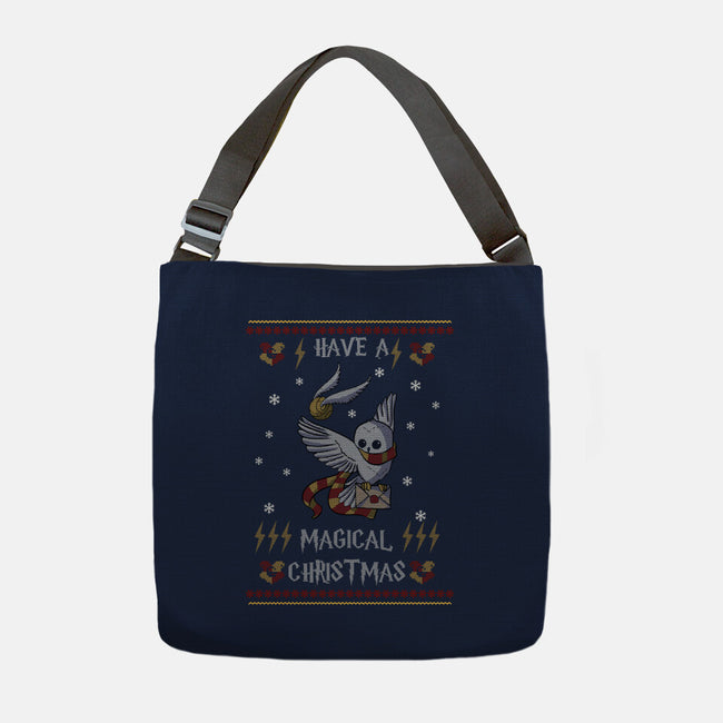 Have A Magical Christmas-none adjustable tote bag-fanfabio