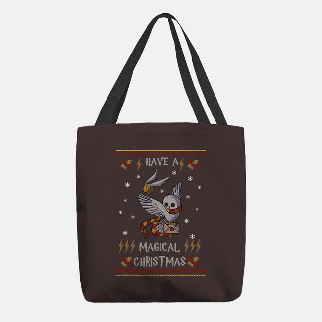 Have A Magical Christmas-none basic tote bag-fanfabio