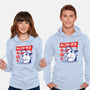 Happy Pochita-unisex pullover sweatshirt-spoilerinc
