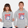Happy Pochita-unisex pullover sweatshirt-spoilerinc