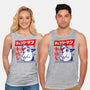 Happy Pochita-unisex basic tank-spoilerinc