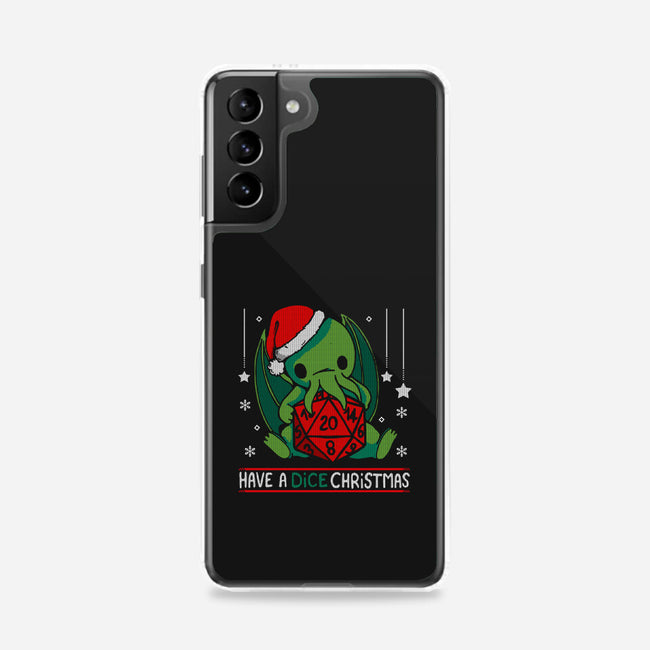 Have A Dice Christmas-samsung snap phone case-Vallina84