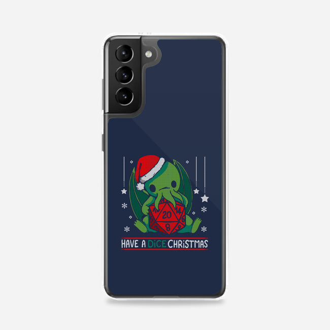 Have A Dice Christmas-samsung snap phone case-Vallina84