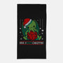 Have A Dice Christmas-none beach towel-Vallina84